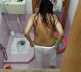my cousin getting shower vigorous scene