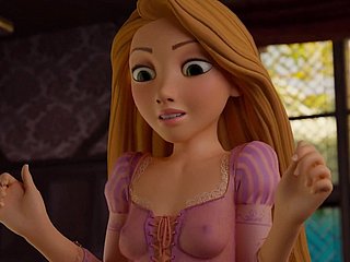 Trabajando con el woman of easy virtue Rapunzel Disney Nobles