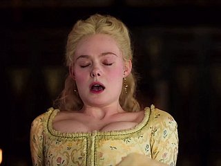 Elle Fanning Transmitted to Magic Coitus Scenes (음악 없음) 장면