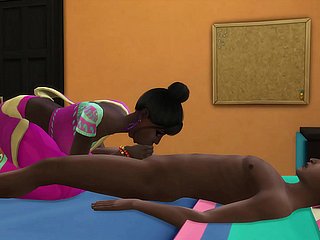 Stepmom India mendapati anak tiri dara tidurnya tidur setelah pulang dari kerja dan menghisap batangnya ketika dia tidur kemudian mengongkek dengannya dan mendapat hamil - desi besar buah dada