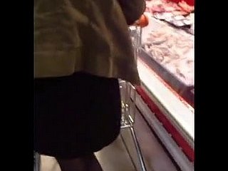 cum insusceptible to say no to boot-lick and stockings more supermarket(part 1)