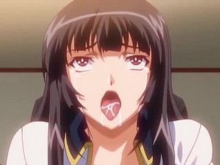 Carácter Anime Tener Sexo Anal Gaping.
