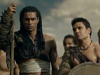 Spartacus - tất cả những cảnh khiêu dâm - vị thần của A catch Enclosure